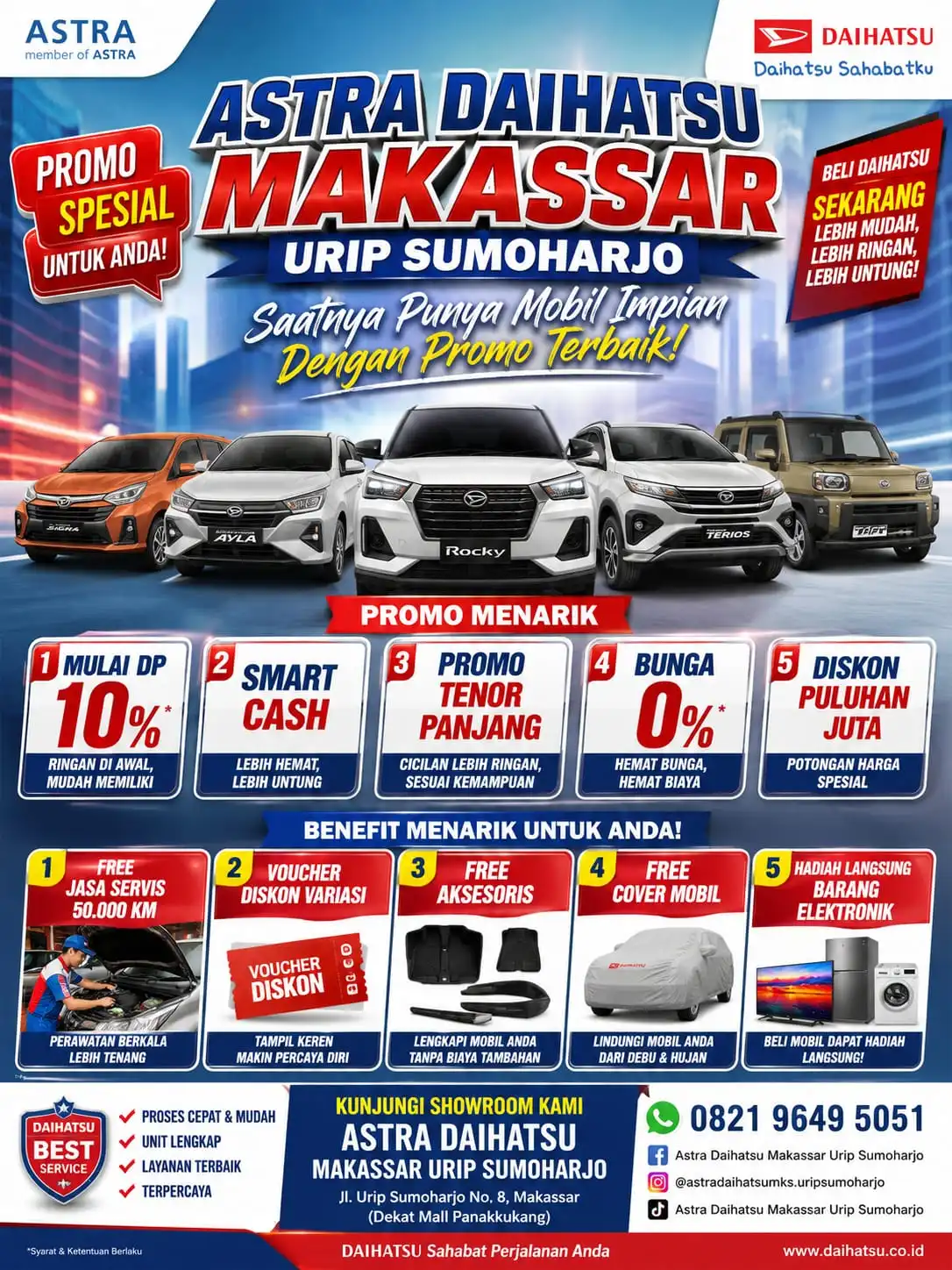 Mobil daihatsu terbaru 2026 makassar