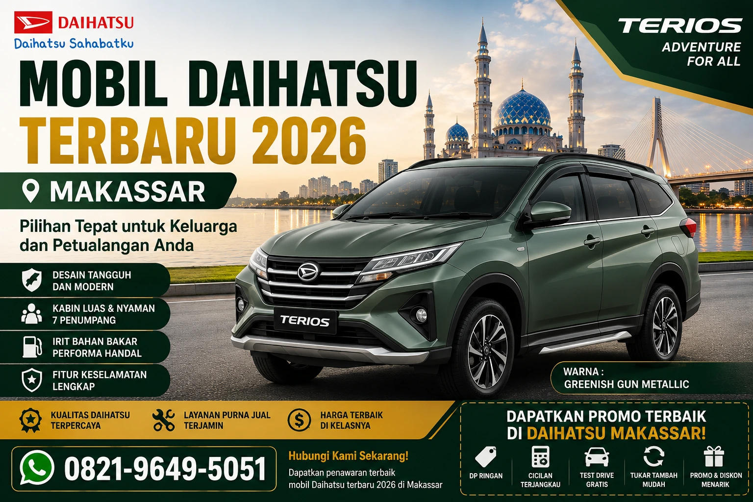 Mobil daihatsu terbaru 2026 makassar