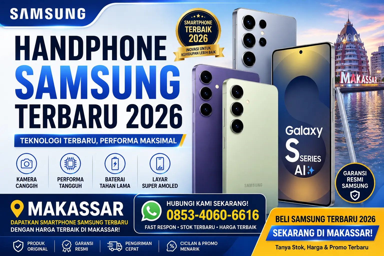 Handphone samsung terbaru 2026