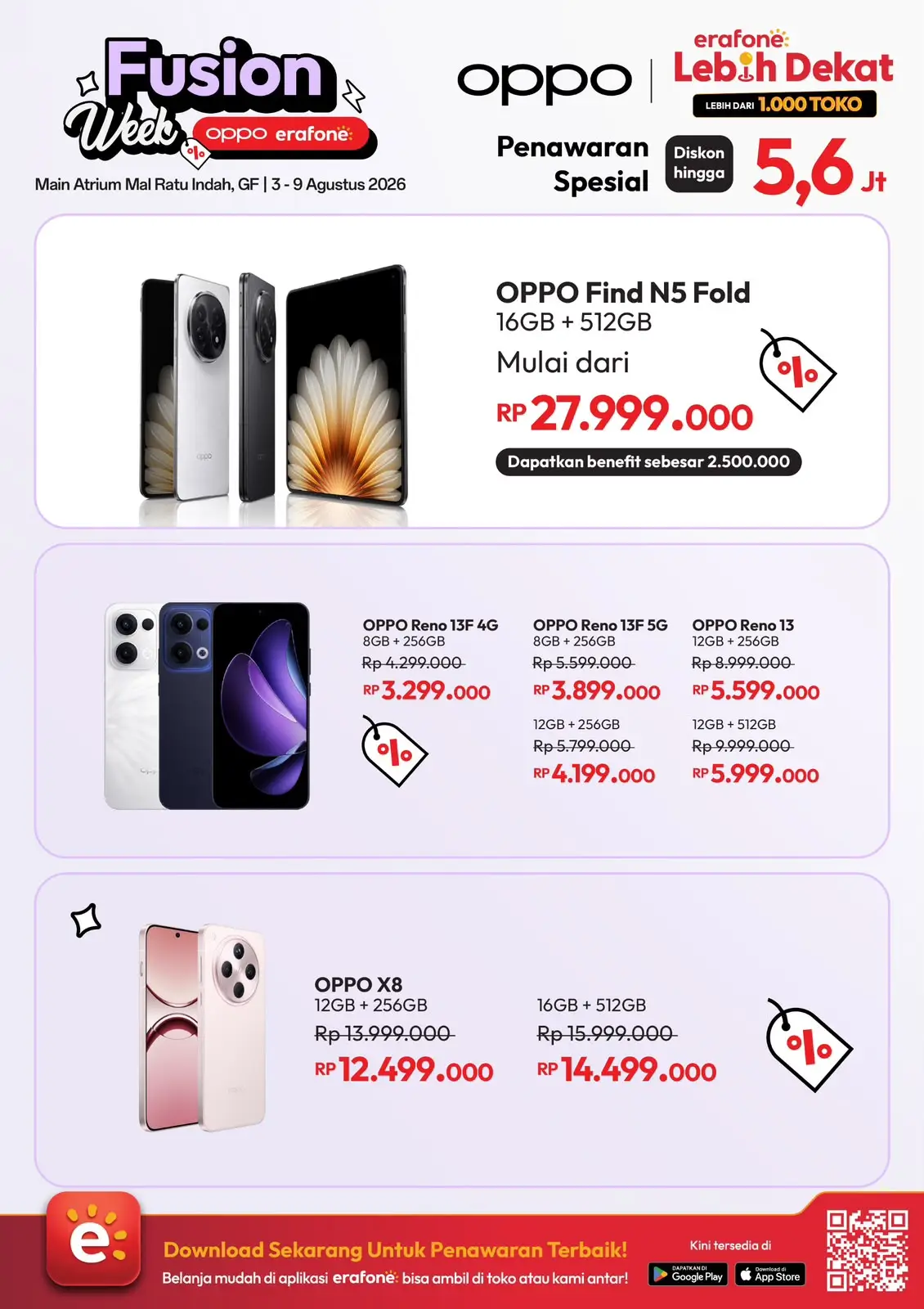 handphone terbaru oppo makassar 2026
