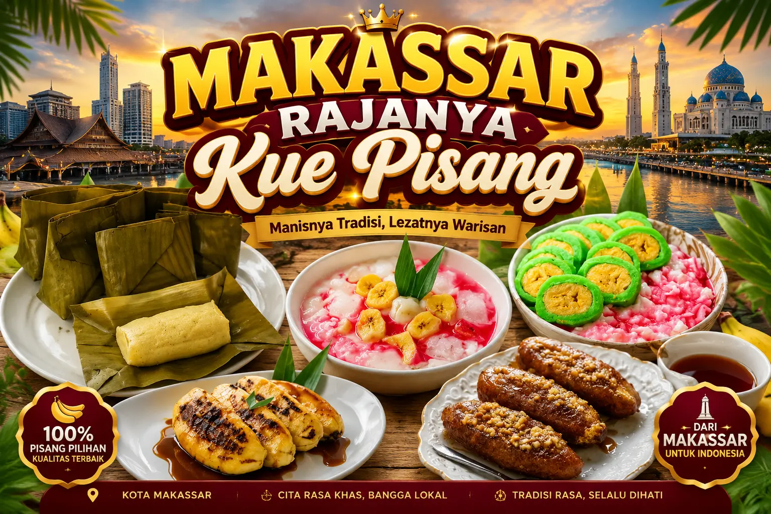 Makassar rajanya kue pisang